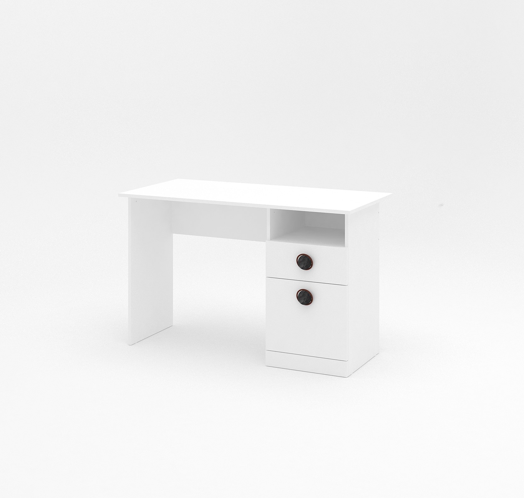 AMIGO Computer Desk — White