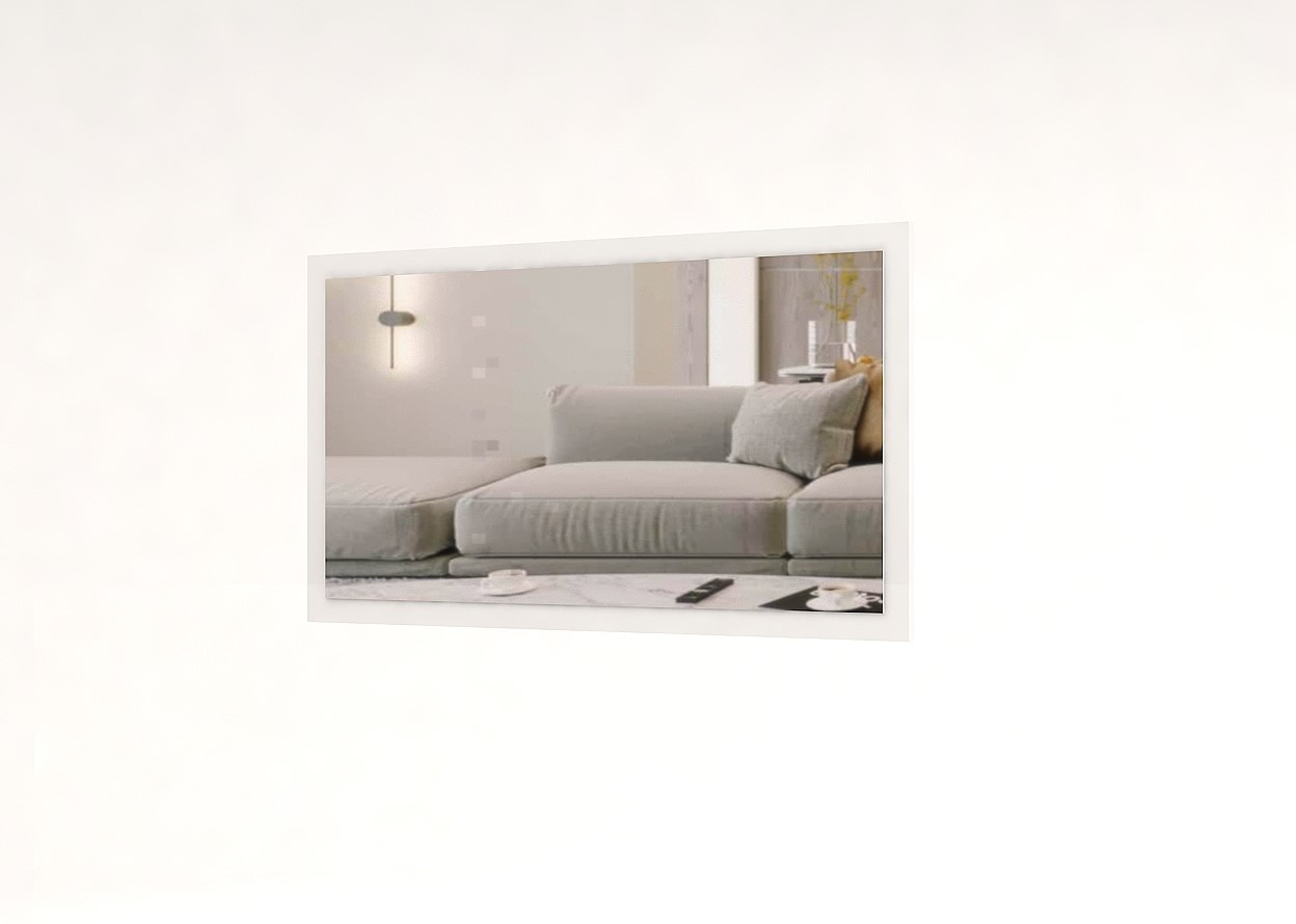CRISTAL Mirror Holder — White
