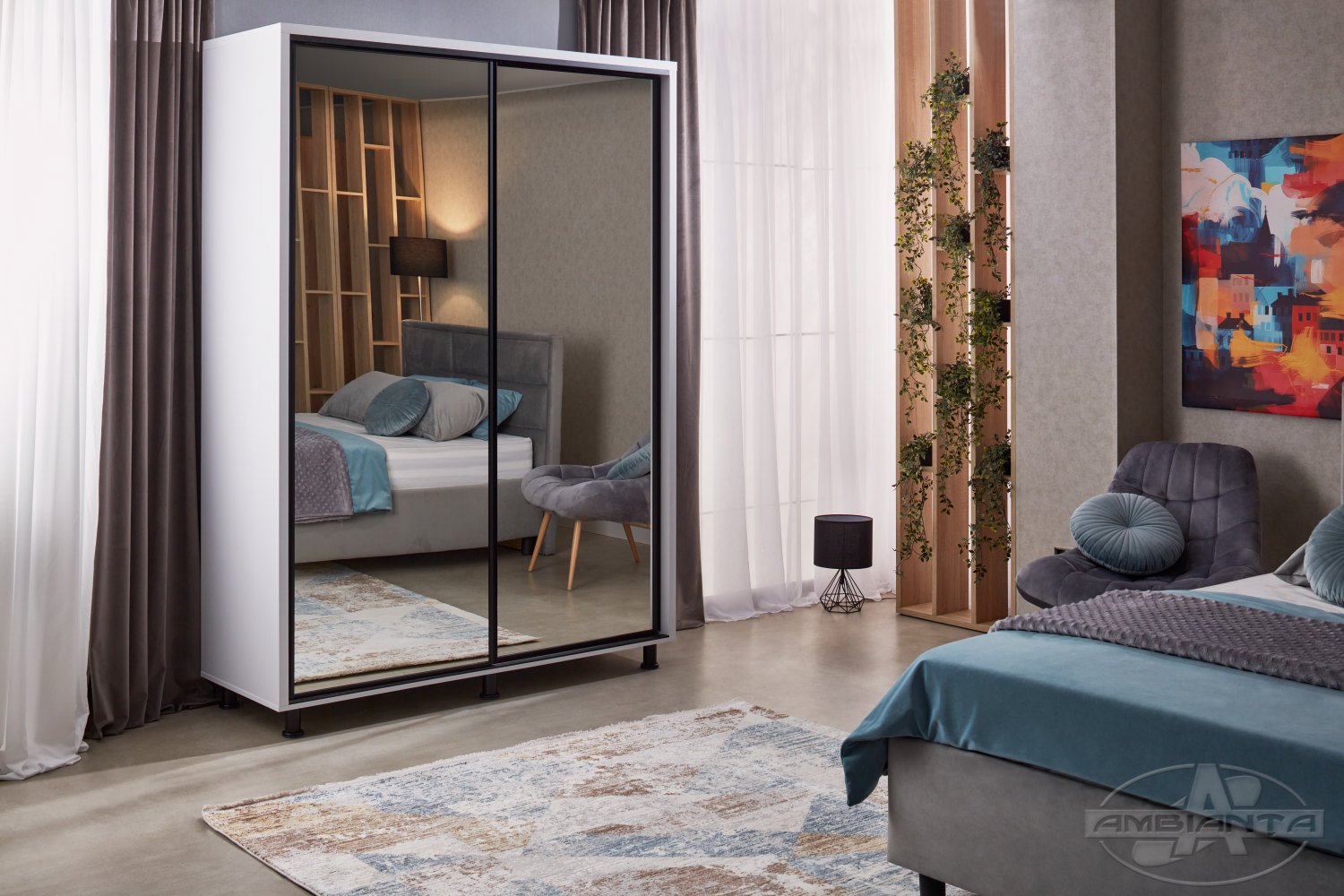 Dulap HAVANA 2 m — Alb
