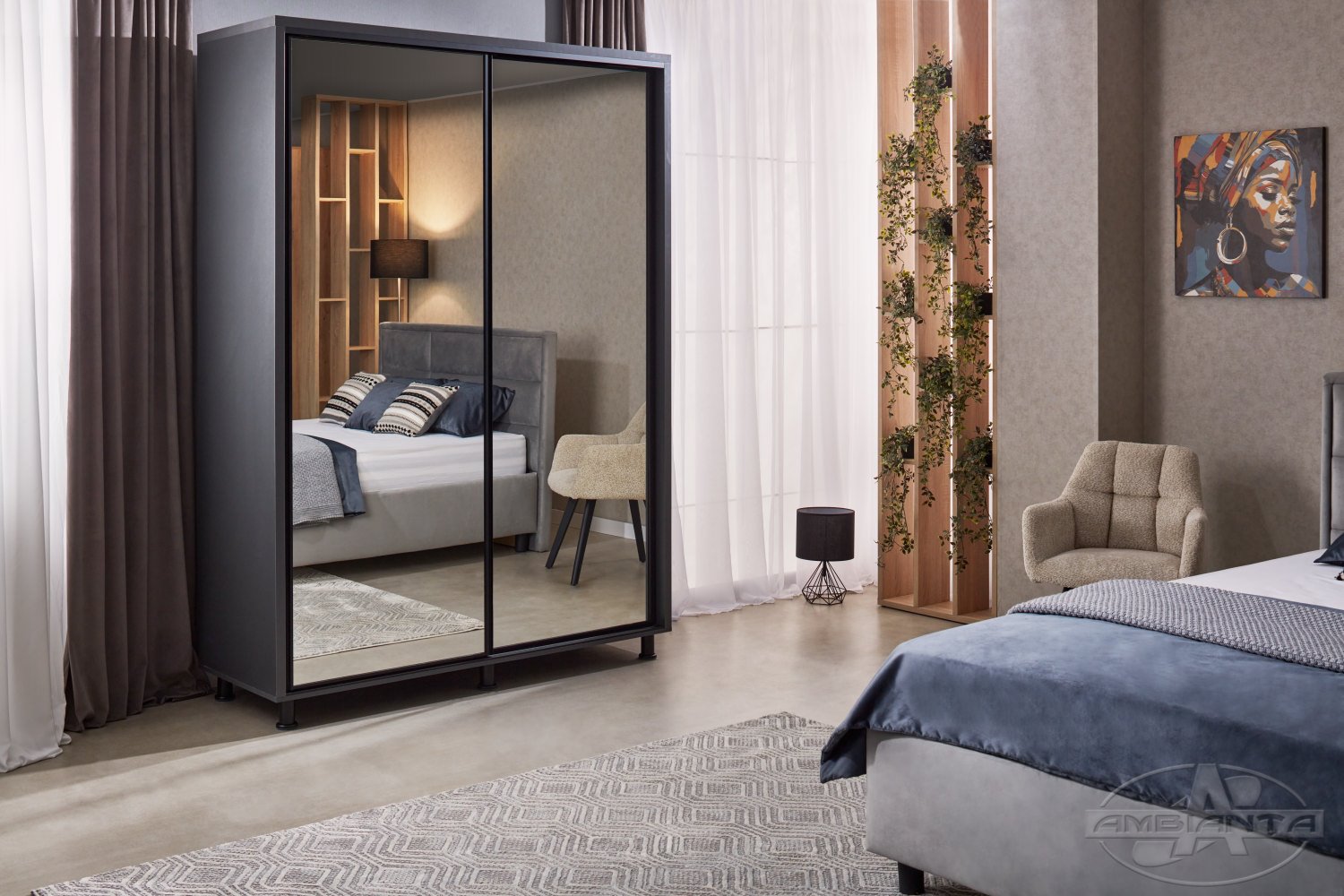 Dulap HAVANA 2 m — Grafit