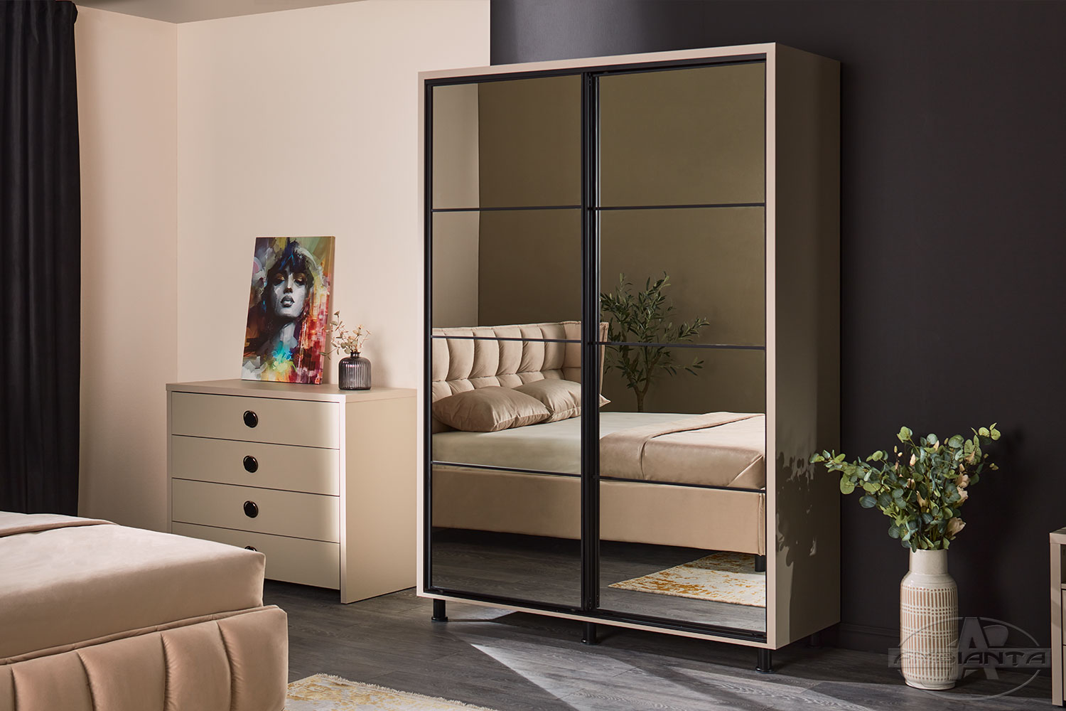 Wardrobe TORINO 1.2 m — Fungo